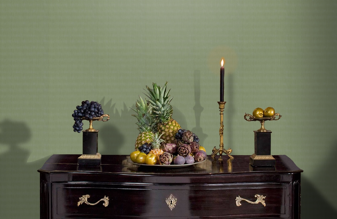 Обои 220420 фото в интерьере гостиной Обои 220420 фото в интерьере гостиной