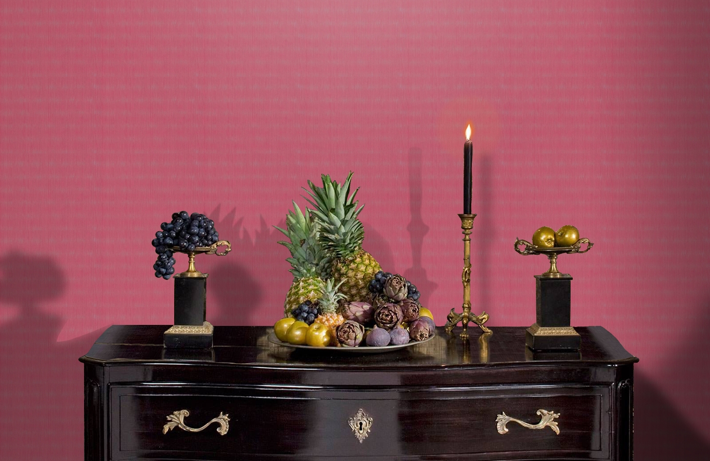 Обои 220423 фото в интерьере гостиной Обои 220423 фото в интерьере гостиной