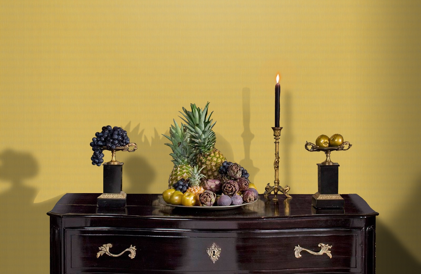 Обои 220426 фото в интерьере гостиной Обои 220426 фото в интерьере гостиной