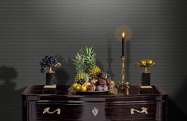 Обои 220435 фото в интерьере гостиной превью