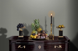 Обои 220807 фото в интерьере гостиной превью