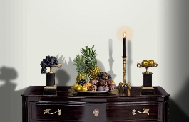 Обои 220809 фото в интерьере гостиной превью