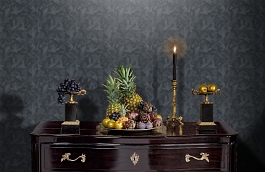 Обои 3128 фото в интерьере гостиной превью