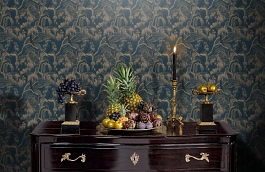 Обои 3132 фото в интерьере гостиной превью