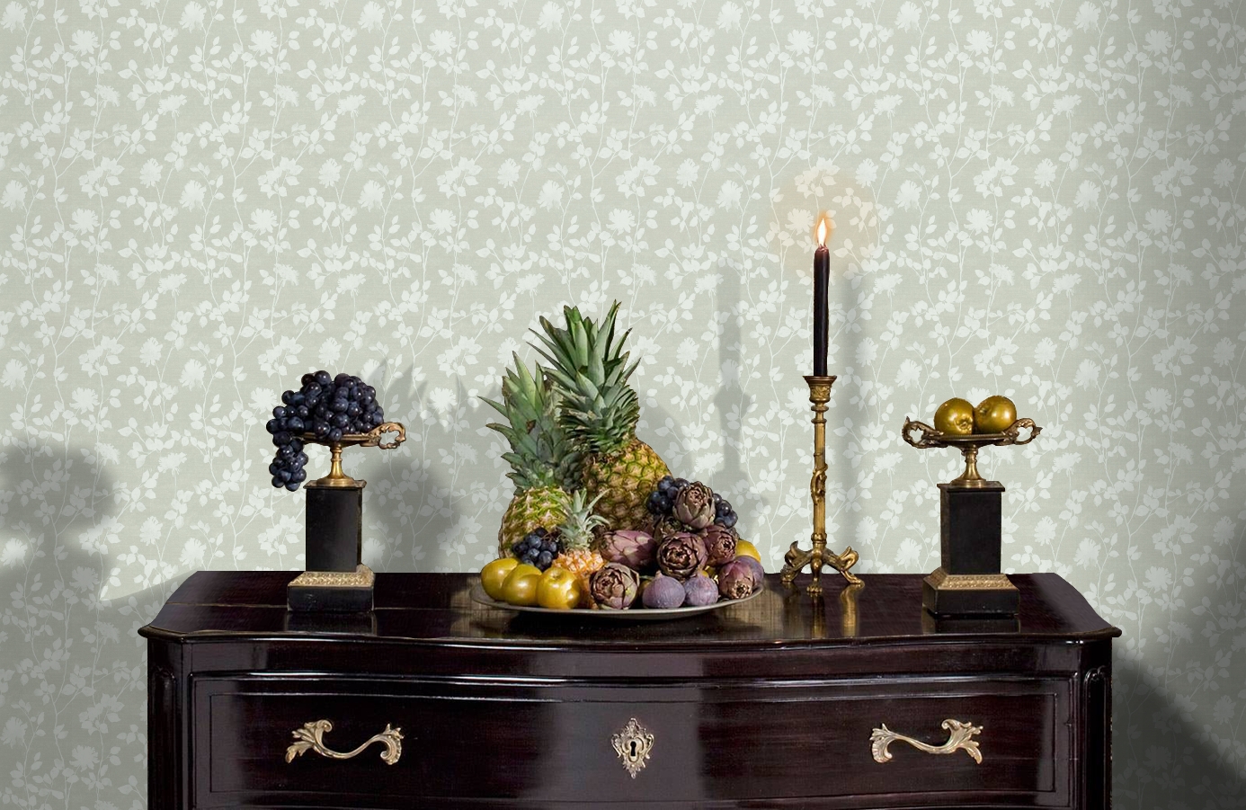 Обои 33514 фото в интерьере гостиной