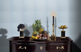 Обои 48706 фото в интерьере гостиной превью