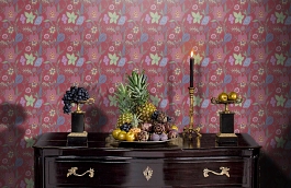 Обои 48932 фото в интерьере гостиной превью