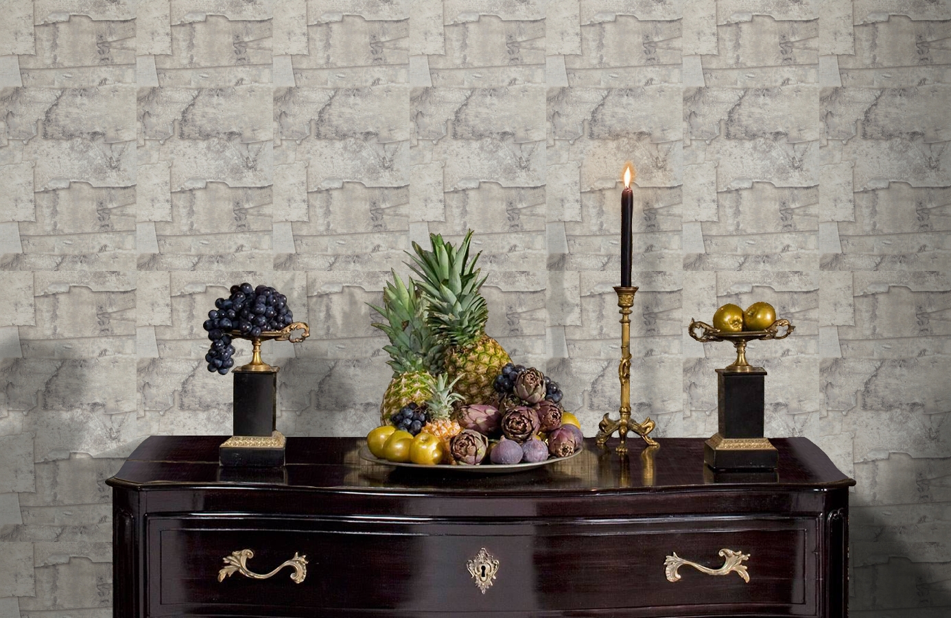 Обои 49761 фото в интерьере гостиной