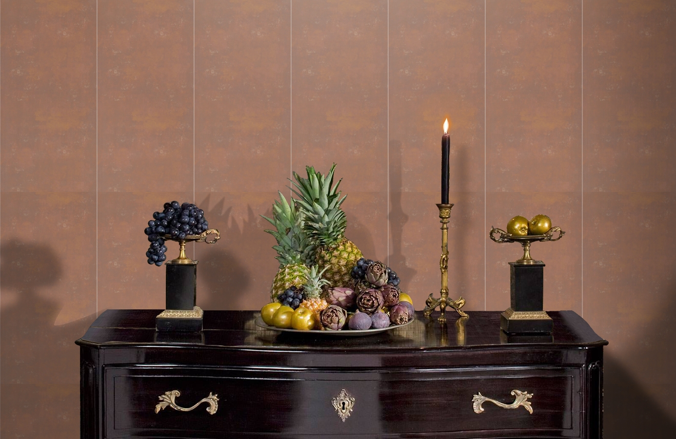 Обои 49821 фото в интерьере гостиной