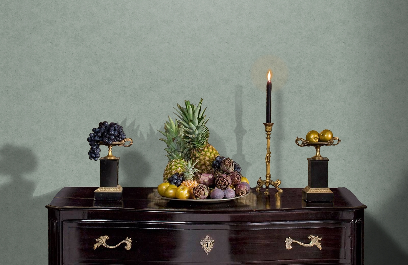 Обои 6305 фото в интерьере гостиной