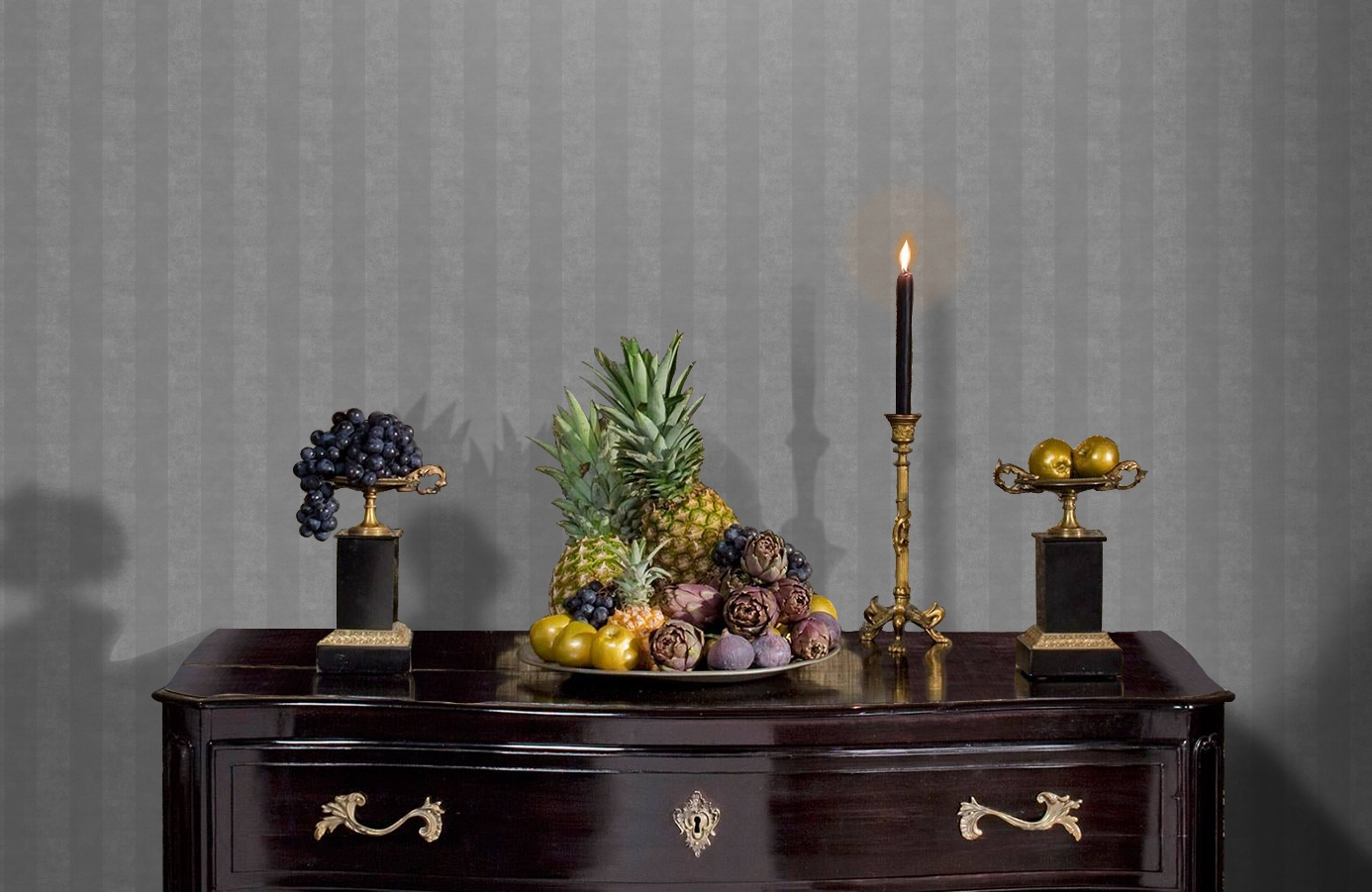 Обои 6873 фото в интерьере гостиной