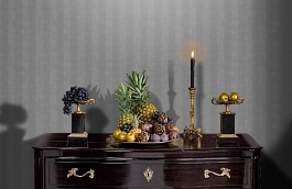 Обои 6873 фото в интерьере гостиной превью