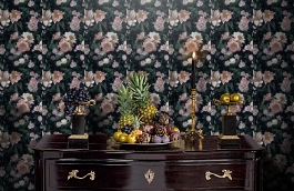 Обои 7234 фото в интерьере гостиной превью