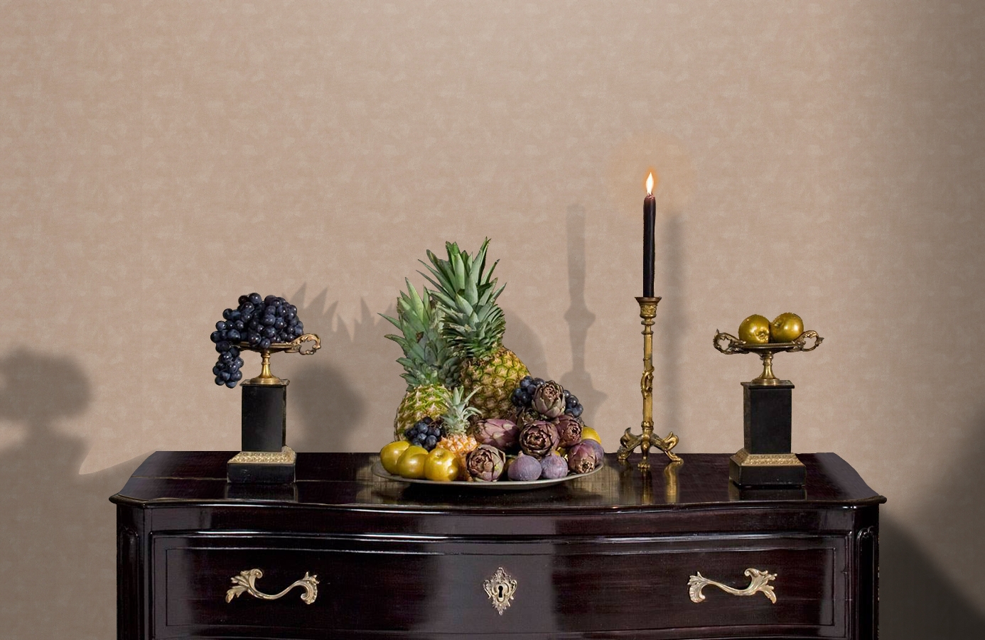 Обои 7263 фото в интерьере гостиной