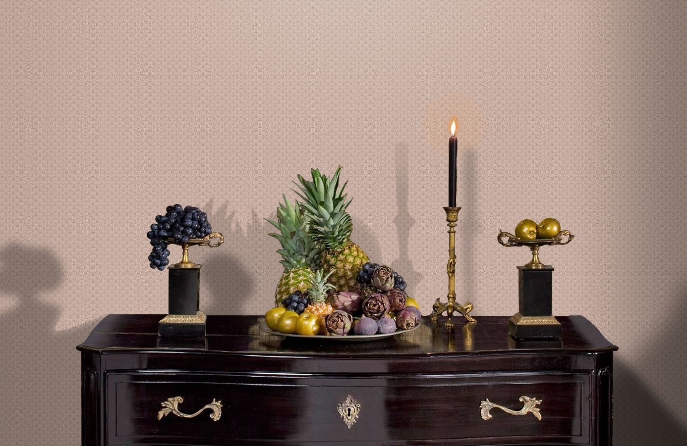 Обои 7274 фото в интерьере гостиной