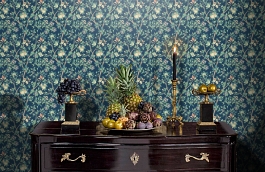 Обои 7651 фото в интерьере гостиной превью