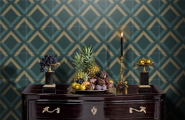 Обои 101346913 фото в интерьере гостиной превью