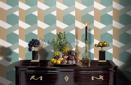 Обои 101357637 фото в интерьере гостиной превью