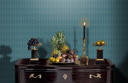 Обои 22057 фото в интерьере гостиной превью