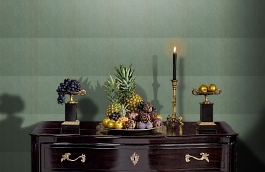 Обои 60-Forest фото в интерьере гостиной превью