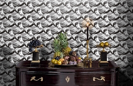 Обои 89/2008 фото в интерьере гостиной превью