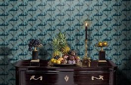 Обои 89/8032 фото в интерьере гостиной превью