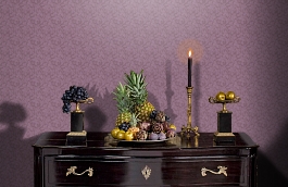 Обои 91/1004 фото в интерьере гостиной превью