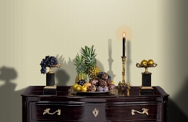 Обои 91/10044 фото в интерьере гостиной превью