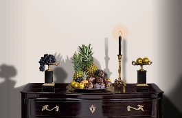 Обои 91/10046 фото в интерьере гостиной превью