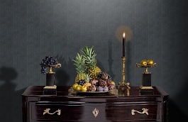 Обои 92/1004 фото в интерьере гостиной превью