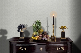 Обои 92/3011 фото в интерьере гостиной превью