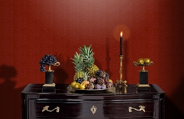 Обои 93/7022 фото в интерьере гостиной превью