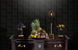 Обои 93/7024 фото в интерьере гостиной превью