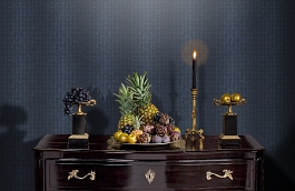 Обои 93/8028 фото в интерьере гостиной превью