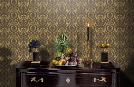 Обои 94/9049 фото в интерьере гостиной превью