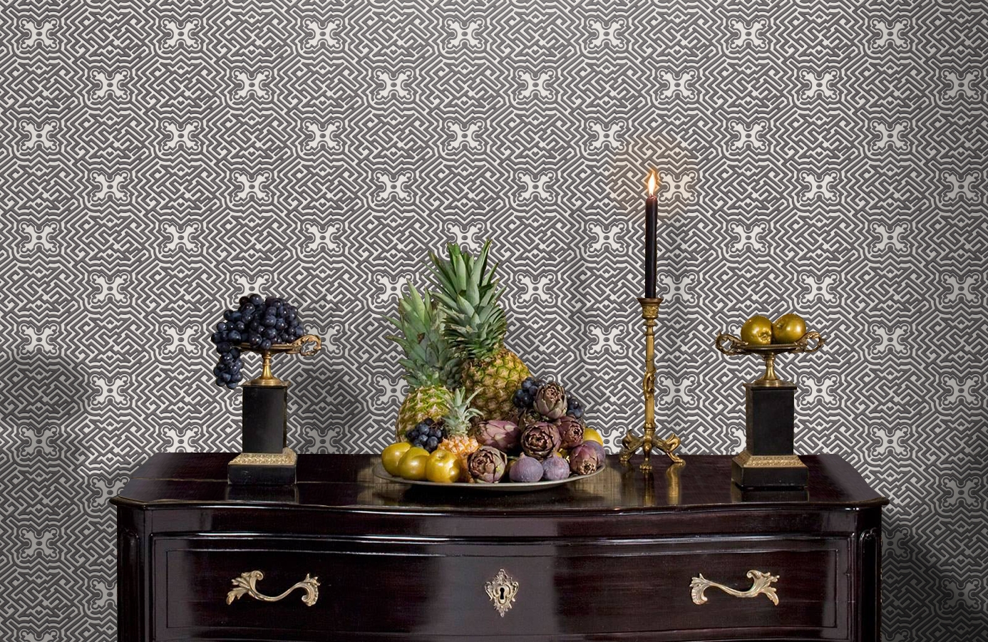 Обои 98/14057 фото в интерьере гостиной