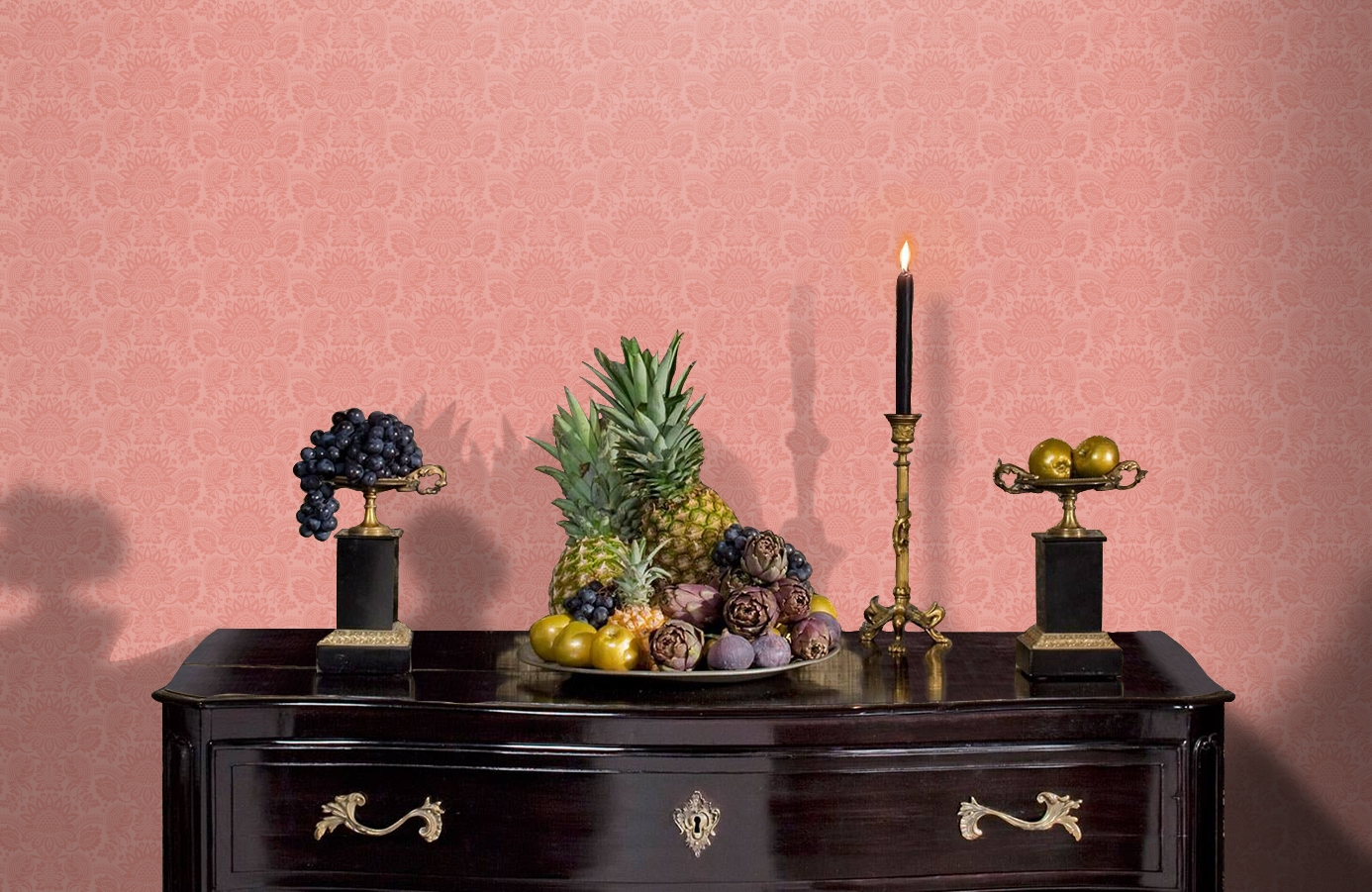 Обои 98/2011 фото в интерьере гостиной