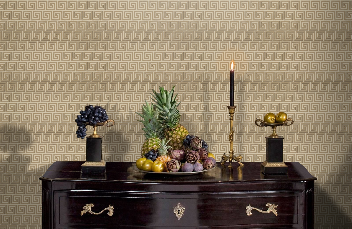 Обои 98/5021 фото в интерьере гостиной