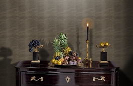 Обои Croco 82-Chinchilla фото в интерьере гостиной превью