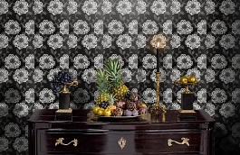 Обои W0012-03 фото в интерьере гостиной превью