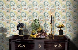 Обои W0023-04 фото в интерьере гостиной превью