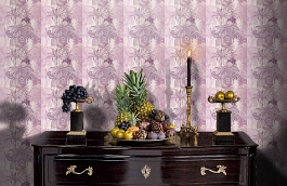 Обои W0025-06 фото в интерьере гостиной превью