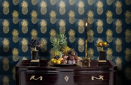 Обои W0086-03 фото в интерьере гостиной превью