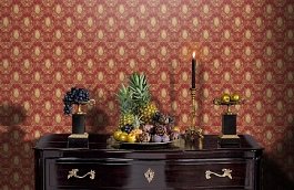 Обои BL 1007-5 фото в интерьере гостиной превью