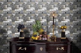 Обои WU20646 фото в интерьере гостиной превью