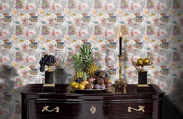 Обои WU20651 фото в интерьере гостиной превью