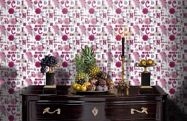 Обои WU20690 фото в интерьере гостиной превью