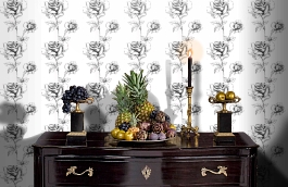 Обои 127609 фото в интерьере гостиной превью