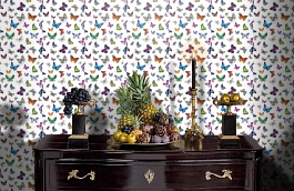 Обои 138507 фото в интерьере гостиной превью