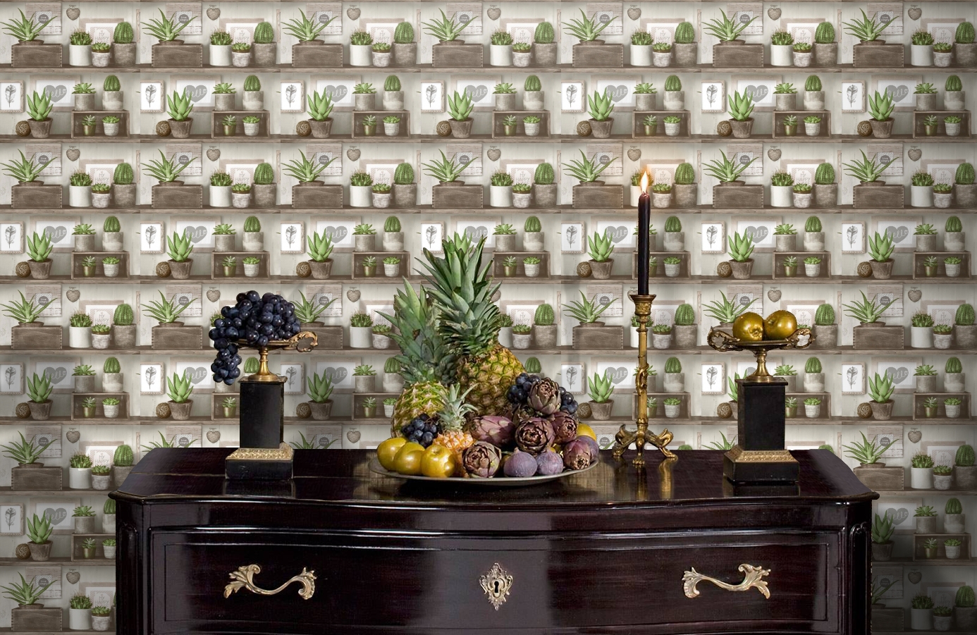 Обои 2016-11 фото в интерьере гостиной